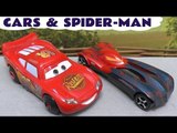 Cars Lightning McQueen Spider-Man Race Play Doh Surprise Eggs Hot Wheels Thomas and Friends Mater