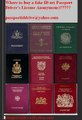 Bay real fake passports,ID ,Green card,and other documents .contact : henrykane@email.com