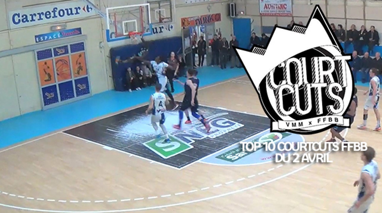 Top 10 CourtCuts FFBB du 2 Avril 2016