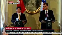 Davutoğlu, Kimlik Bilgileri sorusu'na: Misafir olmak isteyen varsa buyursun gelsin... (Trend Videos)