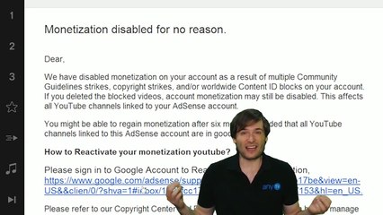 ★ Don't do this! - Blindly click YouTube emails