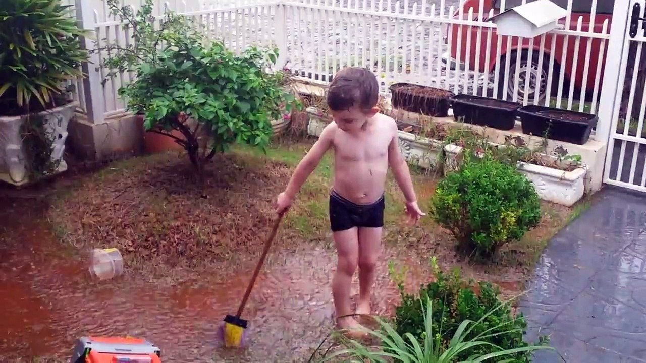 Banho de chuva