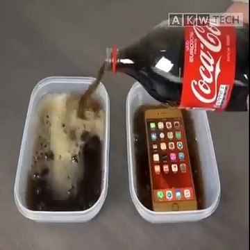 Samsung Galaxy S7 Edge vs. iPhone 6S Plus Coca-Cola Freeze Test 9 Hours! Will It Survive ?