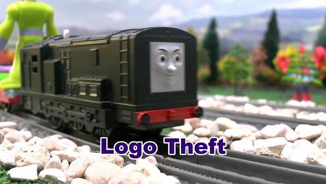 Batman Superman Superhero Logo Theft Play Doh Thomas and Friends Story The Riddler Green L