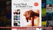 Social Work in Health Care Its Past and Future SAGE Sourcebooks for the Human Services