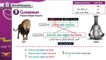 Full blast6 module 1c 3 Grammar Present Simple Passive  workbook C D E