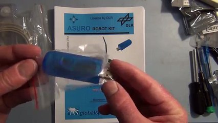 Installing Asuro Robot Wheel Assembly