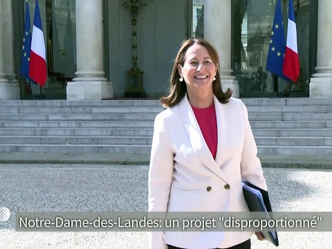 ND-des-Landes: si un aéroport est construit, il n'aura qu'une piste, prévient Royal