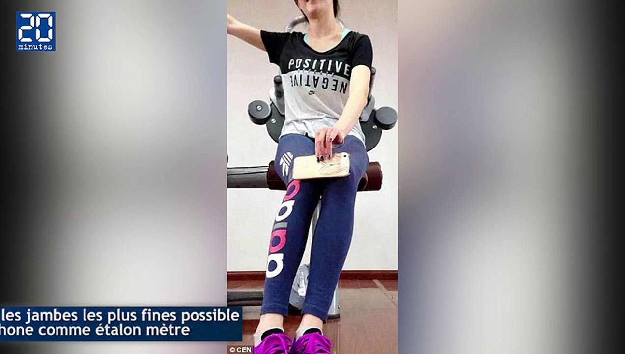 iPhone legs La nouvelle mode maigreur des Chinoises sur les réseaux sociaux - vidéo Dailymotion