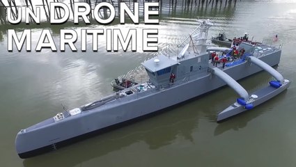 Ce bateau développé par la Darpa navigue sans pilote
