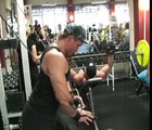 Amateur bodybuilders training 10 weeks out