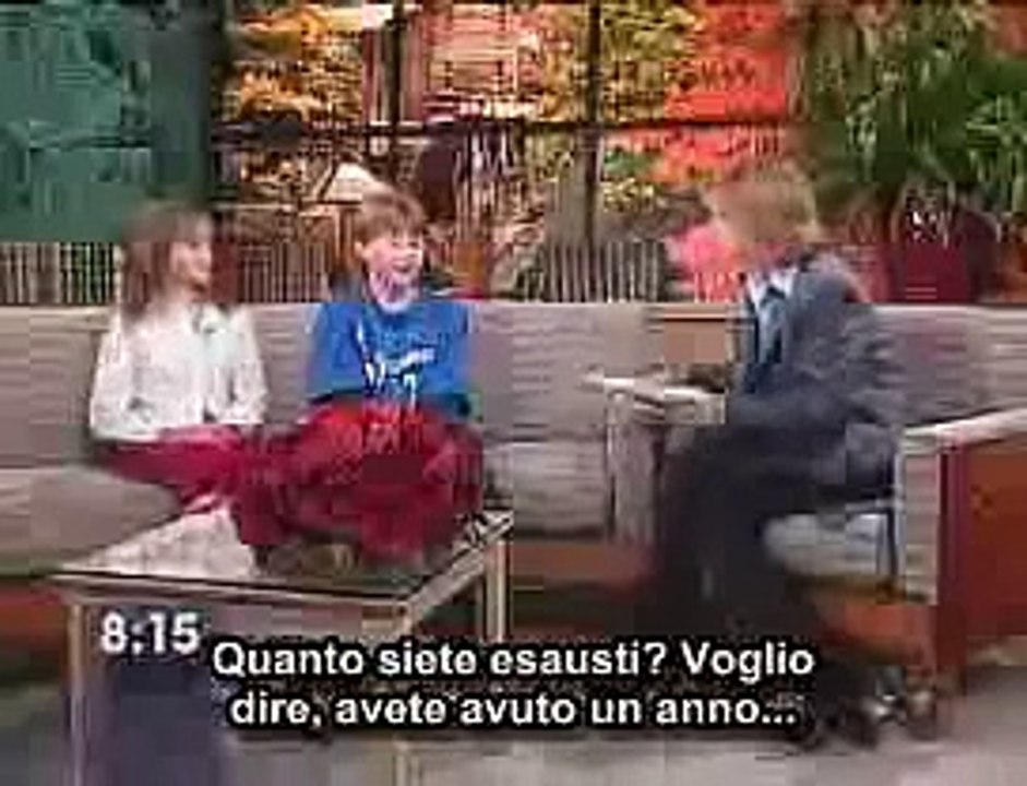 Emma Watson and Rupert Grint interview SUB ITA
