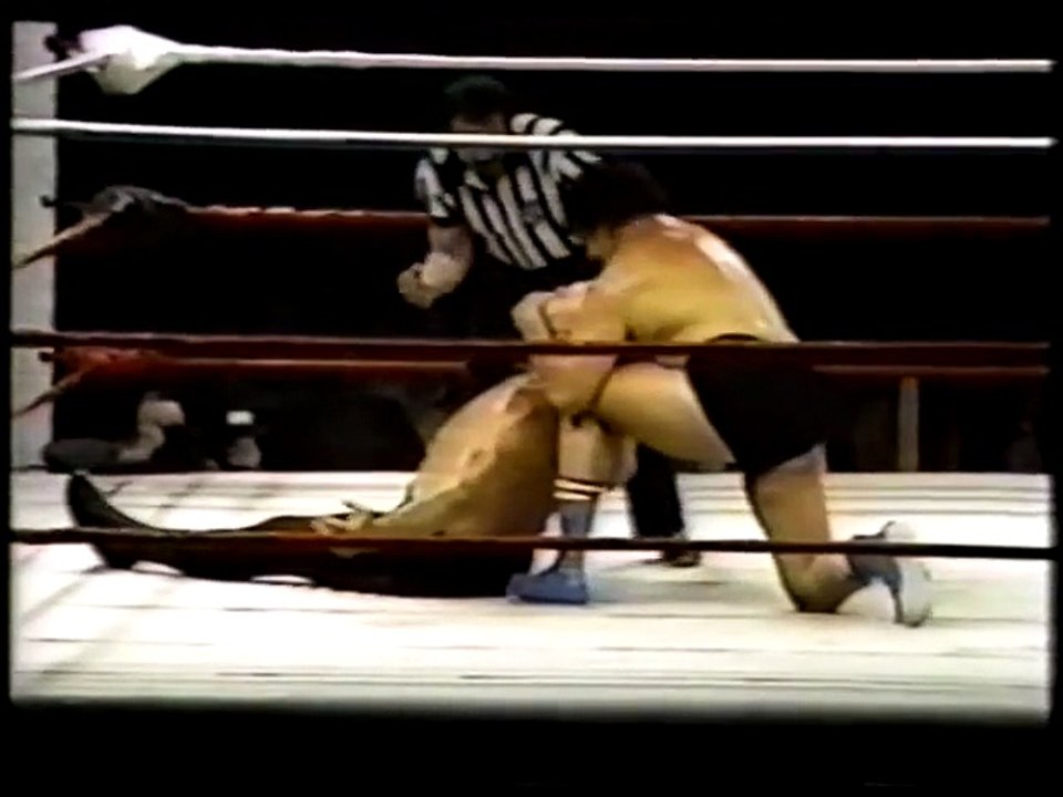 Billy Robinson vs Baron Von Raschke part 2