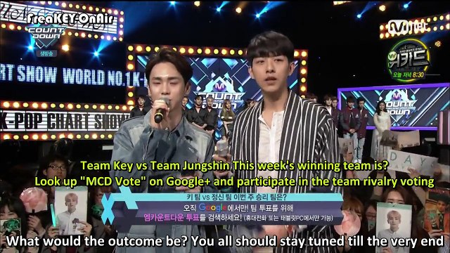 [ENG SUB] 160331 M!Countdown Key Cut