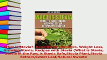 Read  What is Stevia Benefits for Diabetics Weight Loss Growing Stevia Recipes with Stevia PDF Free
