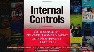 Internal Controls Guidance for Private Government and Nonprofit Entities