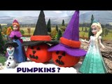 Kids Play Doh Frozen Halloween Pumpkin Disney Princess Magiclip Anna Olaf Elsa Thomas & Friends