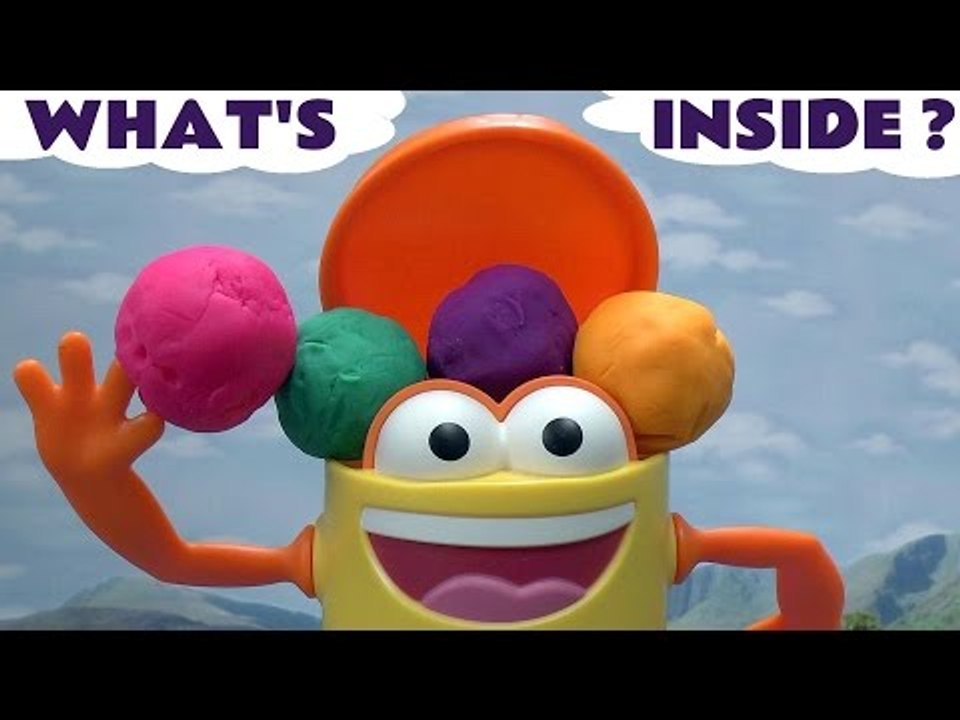 Little Mermaid Princess Ariel Play Doh Surprise Egg Squinkies Thomas & Friends James Sofia and Belle