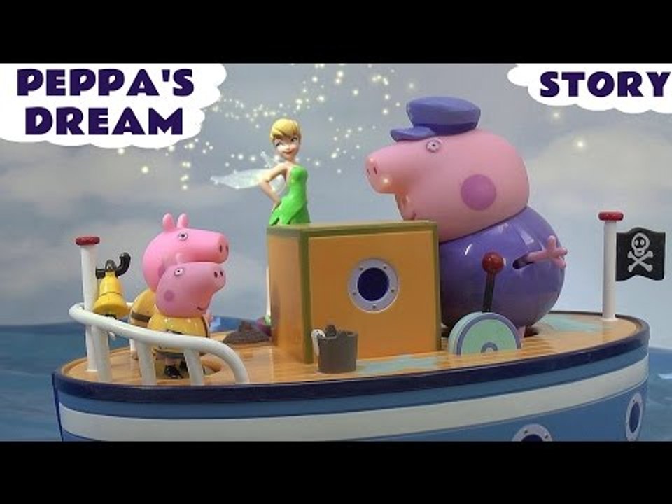 Peppa Pig Story Disney Fairy Tinker Bell Magic Flying Jake And The Neverland Pirates Dream Pirate