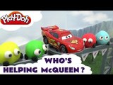 Cars 2 Dinoco Stunt Show Play Doh Surprise Squinkies Peppa Pig Pocoyo Mickey Mouse Lightning McQueen
