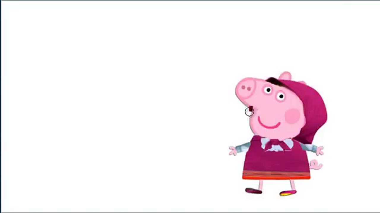 PEPPA PIG la cerdita ESPAÑOL se disfraza de Masha y el oso   Pepa pig