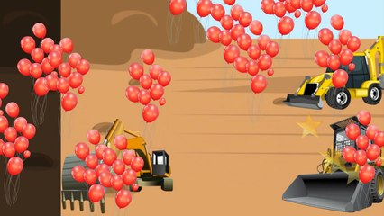 Развивающий мультфильм - СПЕЦТЕХНИКА - самосвал, экскаватор, эвакуатор, бульдозер