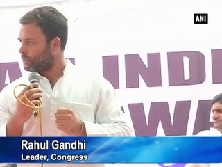Rahul Gandhi bats for jewellers, says excise duty an assassination attempt