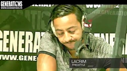 Lacrim Freestyle ,Live des studios de Generations
