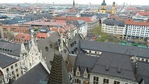 view from tower of Neues Rathaus