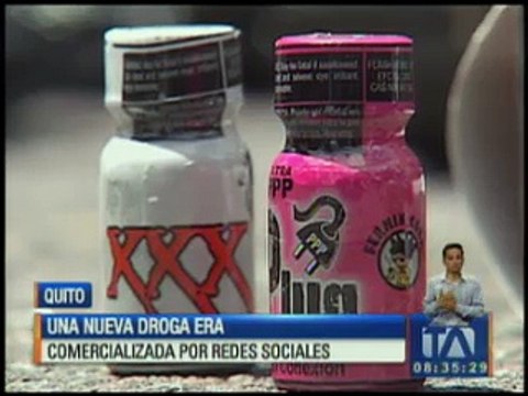 ¡Atención! Nueva droga es comercializada en Ecuador a través de redes