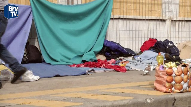 Italie: à Vintimille, les migrants sont bloqués devant la gare