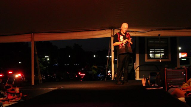 Chris Drummond sings 'Single Shinning Star' Elvis Week 2015