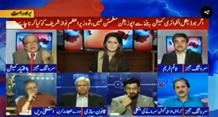 Watch Saleem Safi's taunt to Imtiaz Alam when he tried to defend Shareef family
