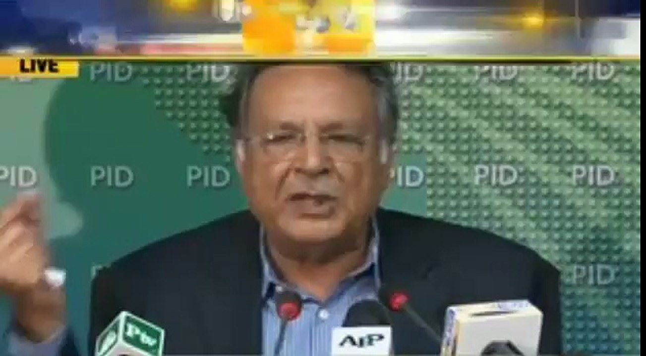 Watch Pervaiz Rasheed get angry on ARY media person raise questions on Hussain and Hassan Nawaz