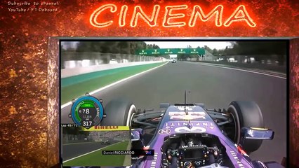 F1 Onboard™ Full Mexico Formula 1 Race Cockpit 2015 - Natural Sound 41