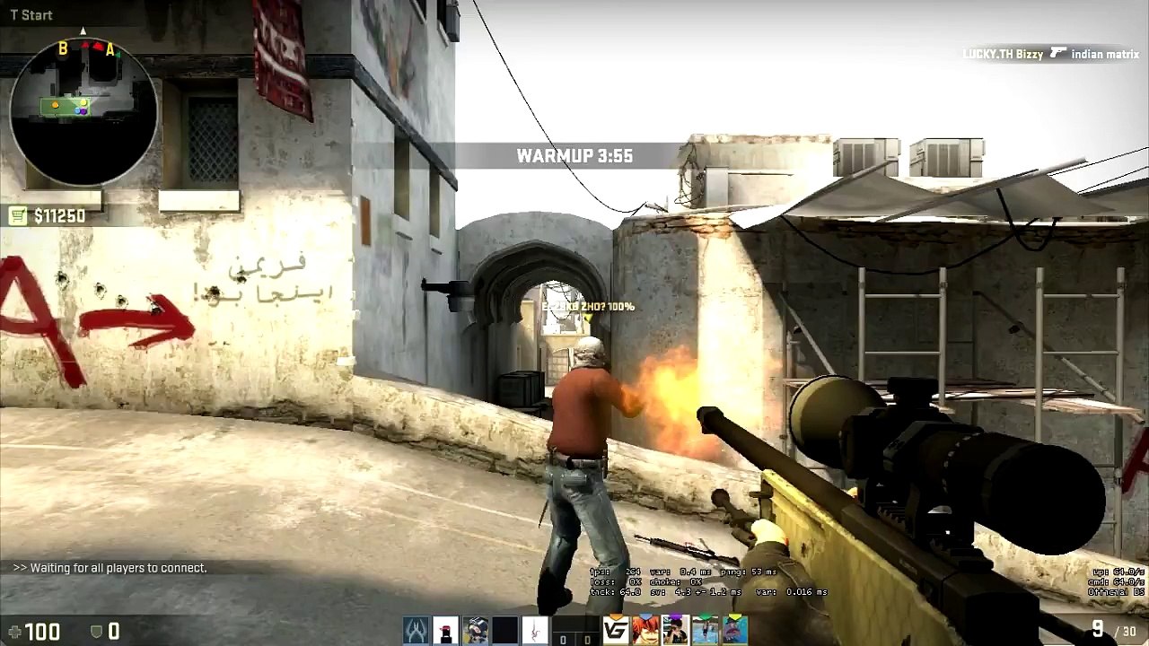 CS:GO - Competitive (27/02/16) - 16-0 - uhmm, dream score?