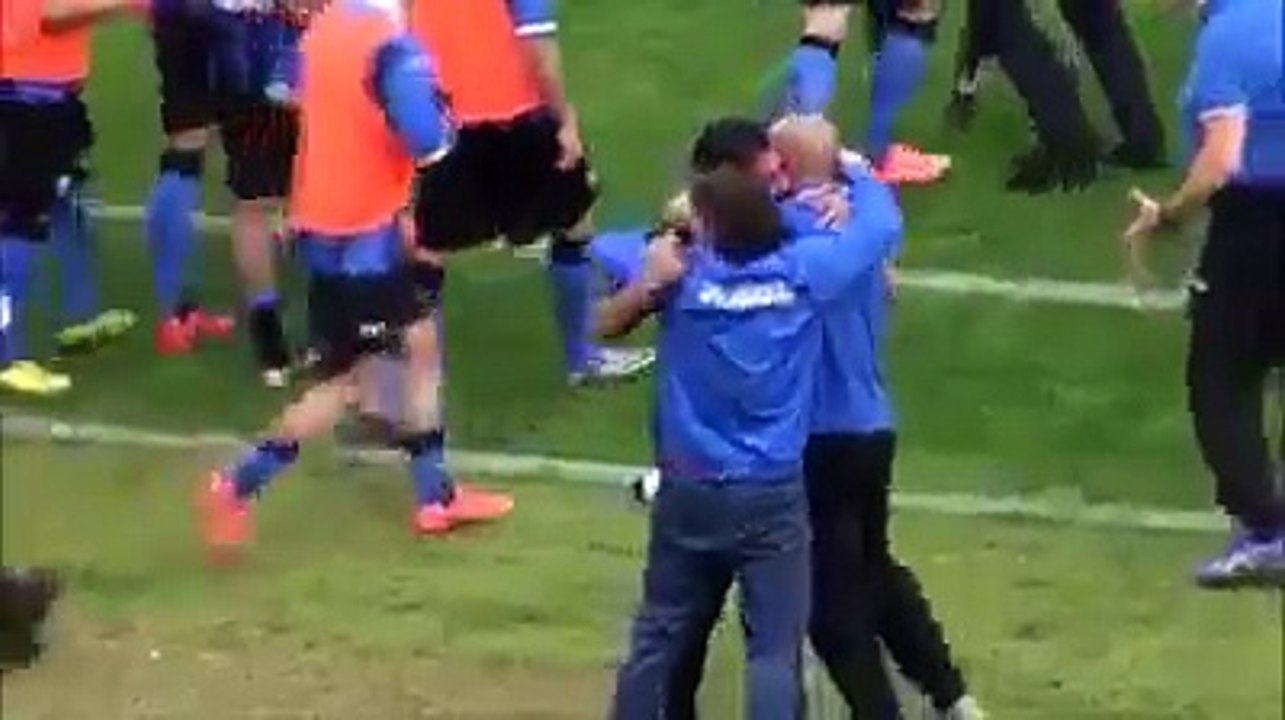 Gennaro Gattuso slaps his assistant - Ac Pise vs. Spal