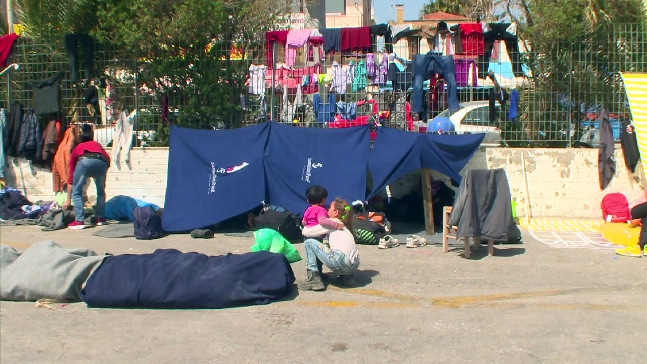 Flüchtlinge auf Chios in Angst vor Abschiebung
