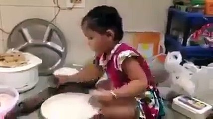 bachi ka roti pakana ka andaz