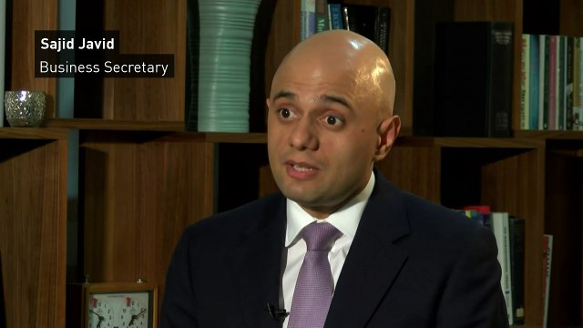 Sajid Javid: Tata Steel sale process to begin by Monday
