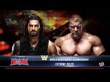 Roman Reigns vs Triple H - WWE Championship  WWE 2k16