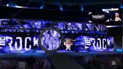 WWE 2k16 The Rock Attacks Roman Reigns (WrestleMania 32 2016)