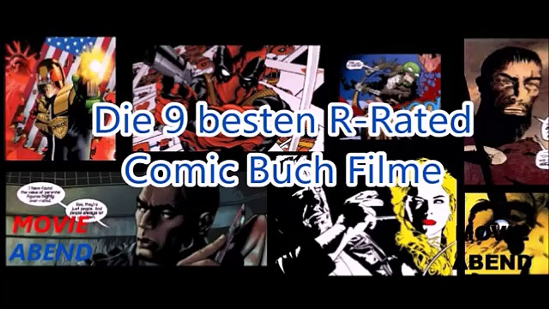 Die 9 Besten R Rated Comic Buch Filme Video Dailymotion