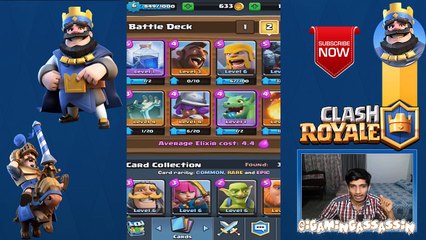 Clash Royale - Road To Arena 7 - #1 - Disaster At The End - Fuck This Shit
