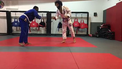 BJJ Competition Ready  Takedown or Sweep Set Up  Variation