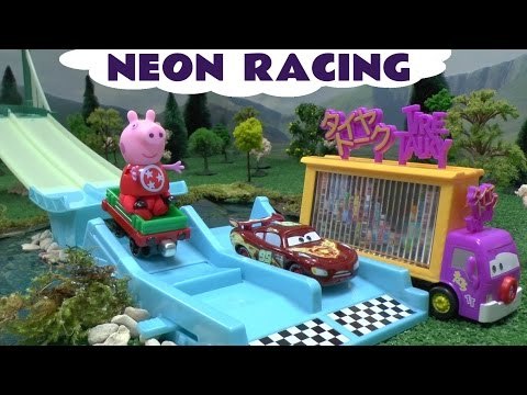 Cars Neon Racers Racing Peppa Pig Play Doh Frozen Dora The Explorer Thomas And Friends Spiderman
