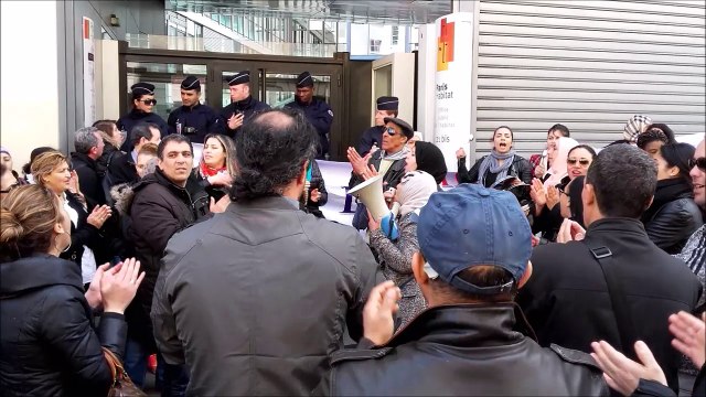 Paris Habitat porte plainte, les mal-logés manifestent.