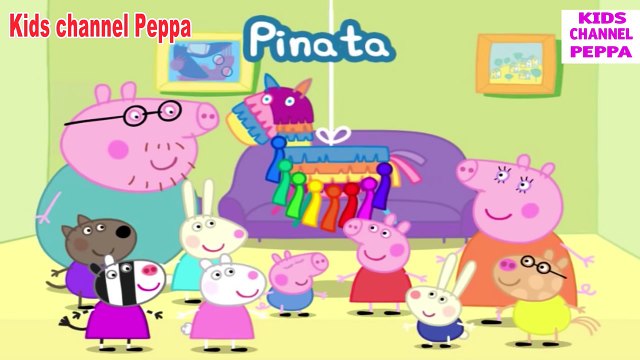 Peppa Pig - Peppa Pig's Party Time Pinata - Video for Kids Peppa Pig