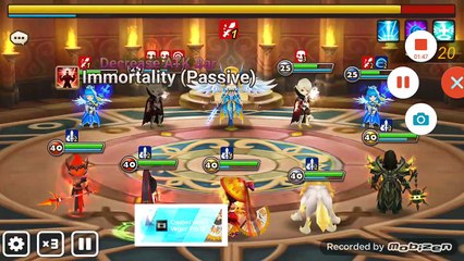 SUMMONER WAR SKY ARENA - TOA 10-40 AUTO!!