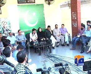 MQM MPA Bilqis Mukhtar joins Pak Sarzameen party -06 April 2016